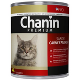 Ração Úmida Chanin Para Gatos Adultos Sabor Carne & Frango 280gr